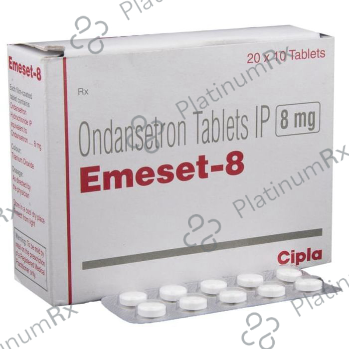 Emeset 8mg Tablet 10s