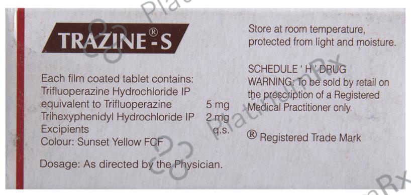 Trazine S 5/2mg Tablet 10s