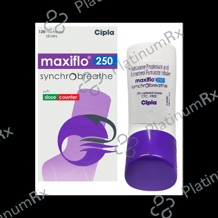 Maxiflo Synchrobreathe 6/250mcg Inhaler 120MDI