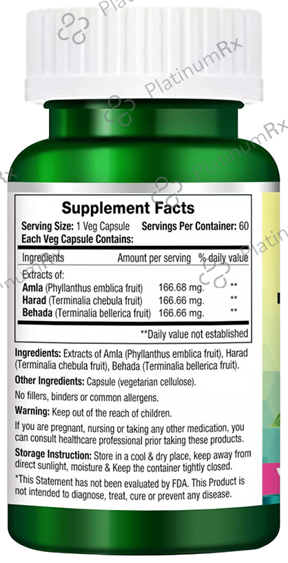 Morpheme Triphala Capsule