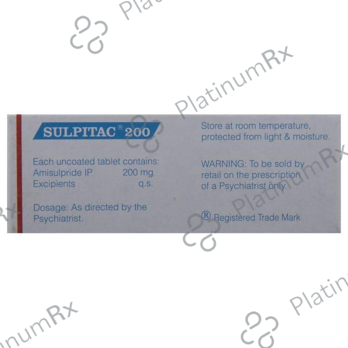 Sulpitac 200mg Tablet 10s