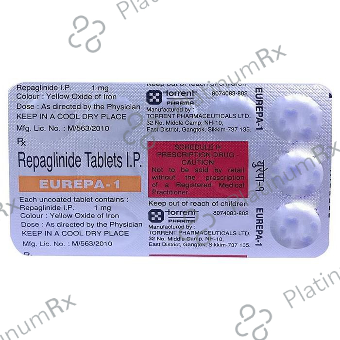 Eurepa 1mg Tablet 15s