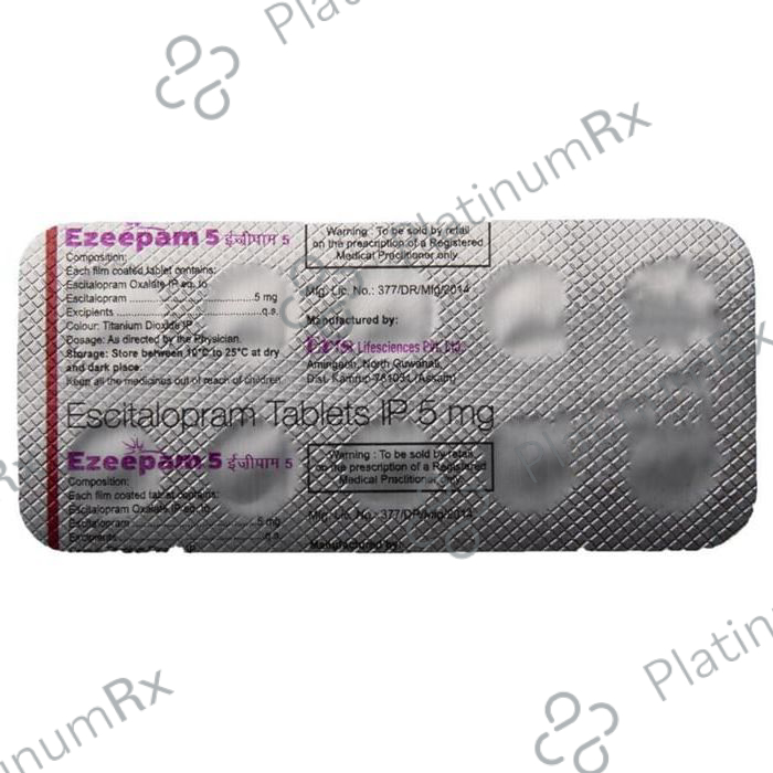 Ezeepam 5mg Tablet 10s