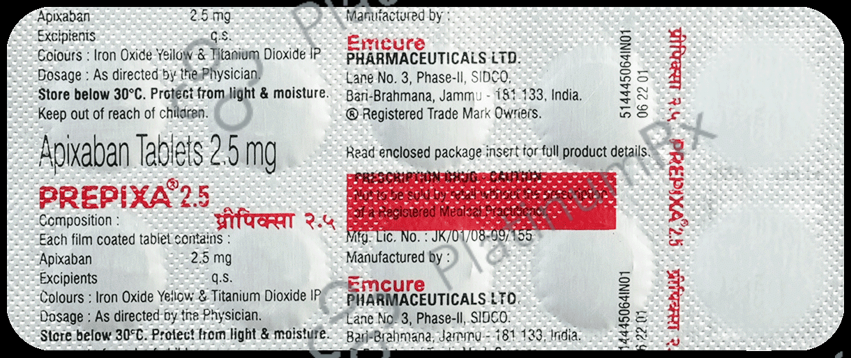 Prepixa 2.5 Tablet