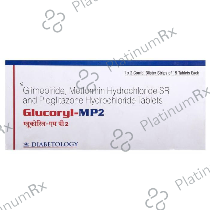Glucoryl MP2 Tablet SR 15s