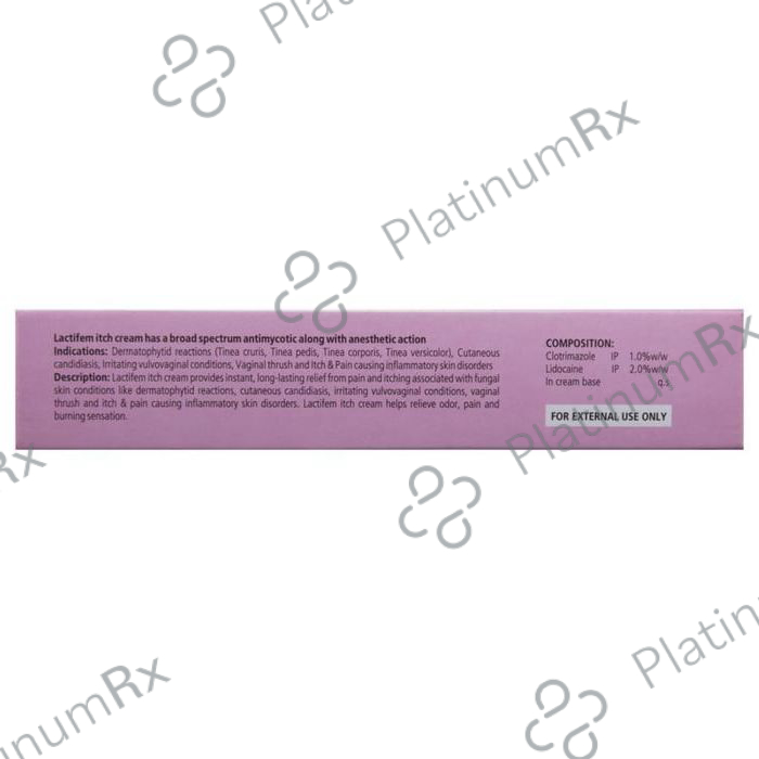Lactifem Itch Vaginal Cream Vaginal Cream
