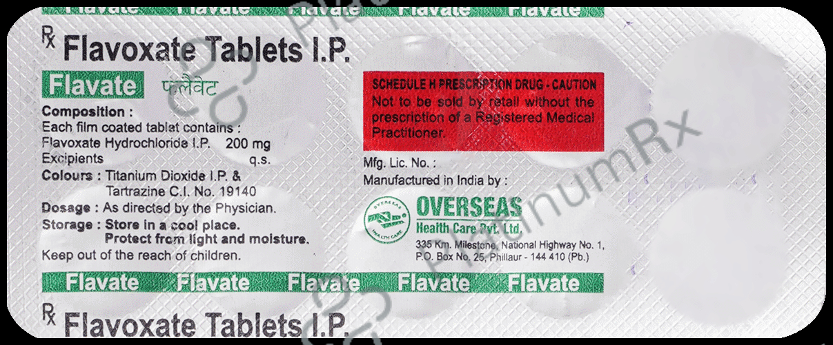 Flavate 200mg Tablet