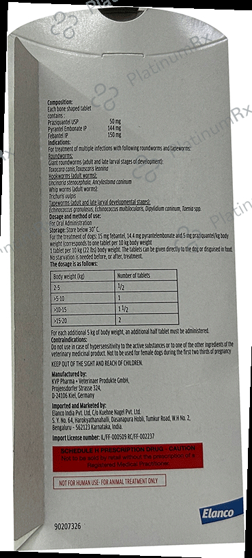 Drontal Plus Tasty Pet Tablet