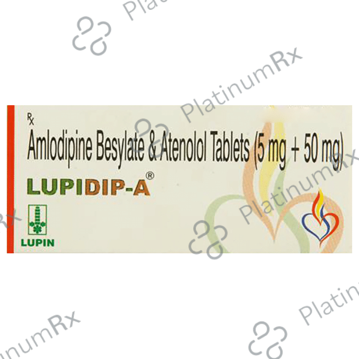 Lupidip A 5/50mg Tablet 10s