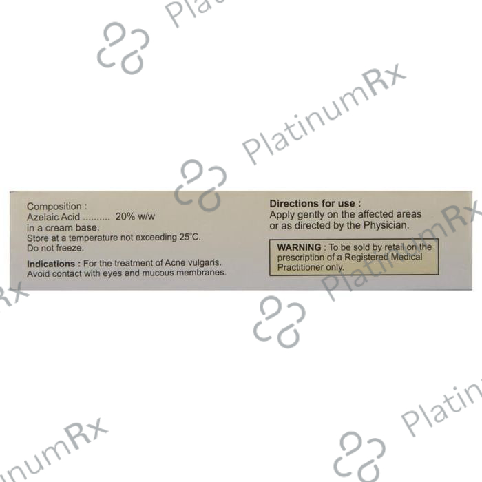 Aziderm 20% Cream 15gm
