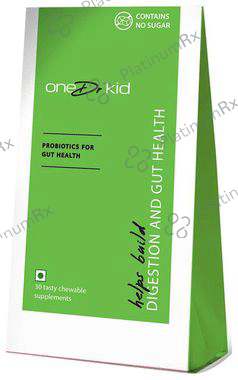 oneDr Kid Probiotics for Digestion and Gut Health Lychee