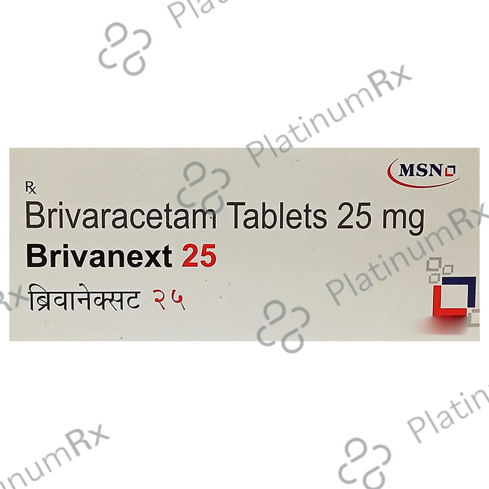 Brivanext 25mg Tablet 10s