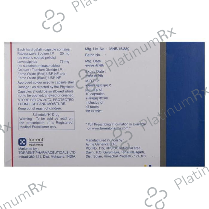 Veloz L 75/20mg Capsule SR 10s