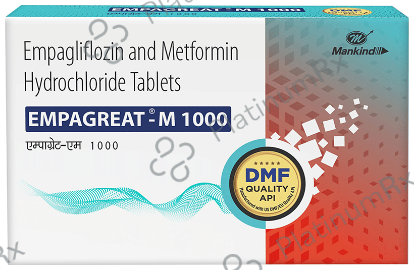 Empagreat M 1000mg Tablet 10s