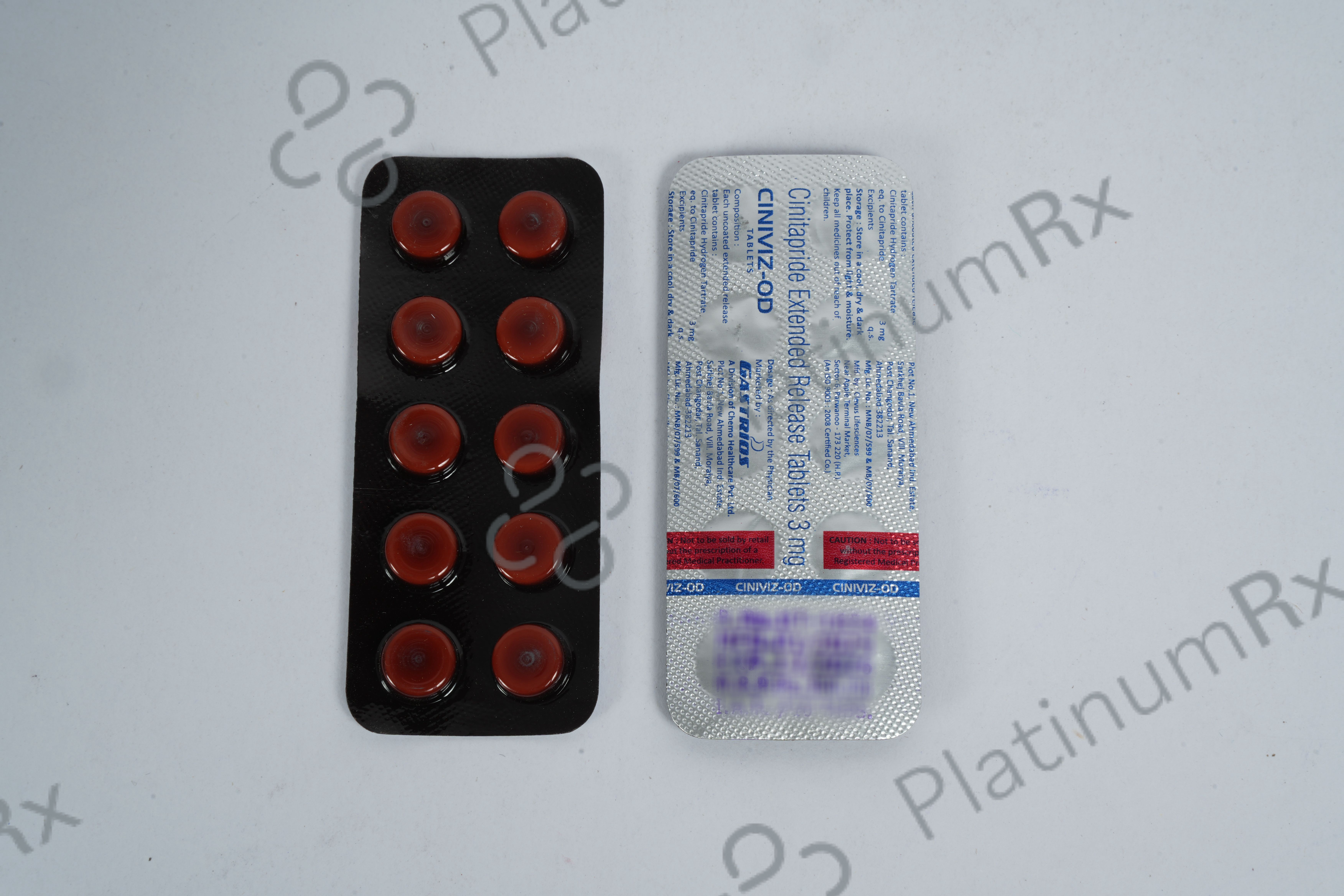 Ciniviz 3mg Od Tablet 10s