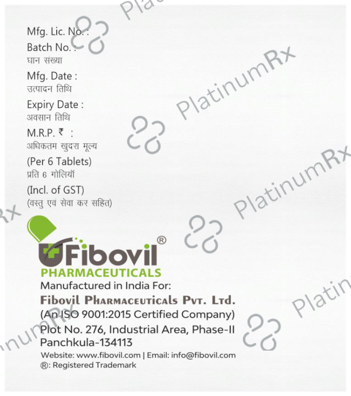 Vildox CV 325 Tablet
