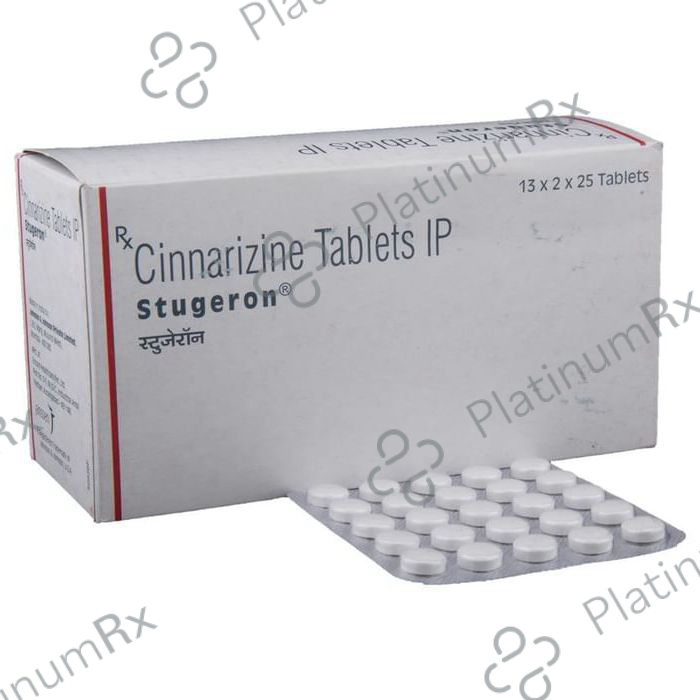 Stugeron 25mg Tablet 25s