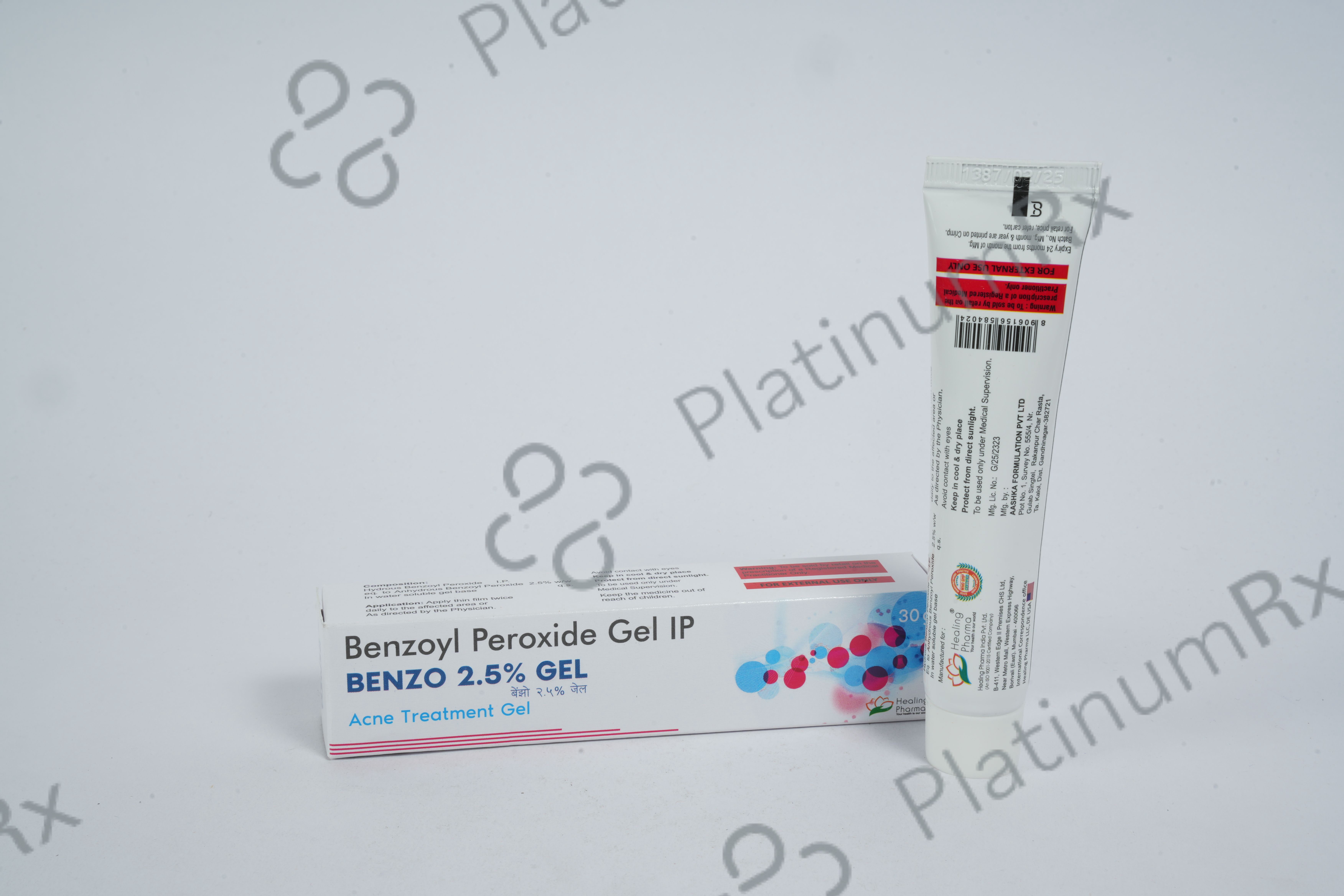 Benzo 2.5% Gel 30gm