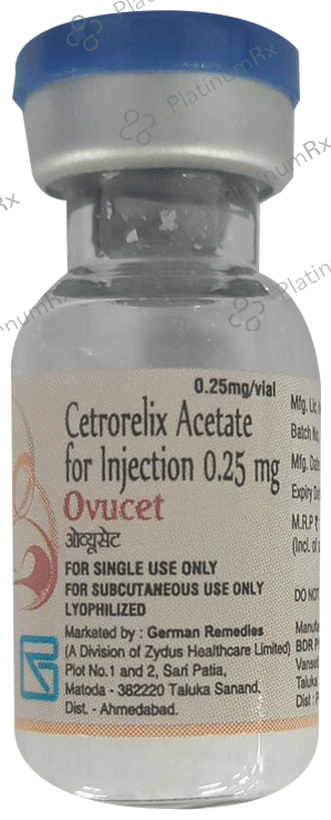 Ovucet 0.25mg Injection