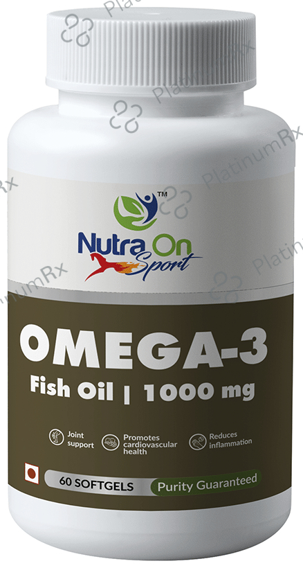 Nutra On Sport Omega 3 Fish Oil Softgel