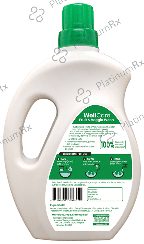 WellCare Fruit & Veggie Wash