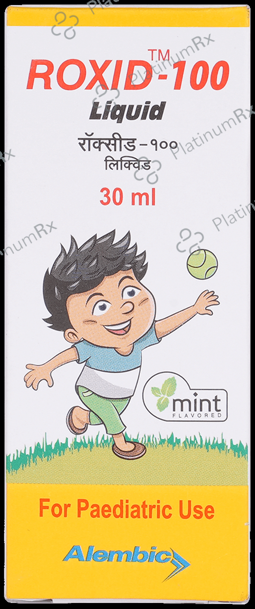 Roxid 100mg Oral Suspension 30ml