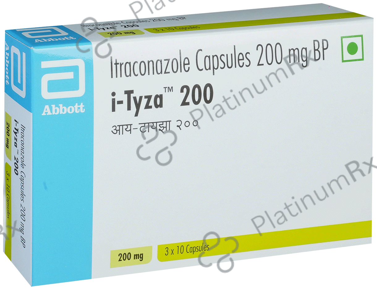 I Tyza 200mg Capsule 10s