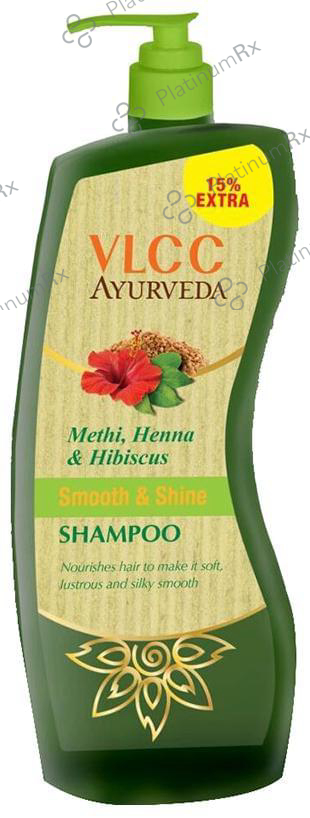 VLCC Ayurveda Methi, Henna & Hibiscus Smooth & Shine Shampoo