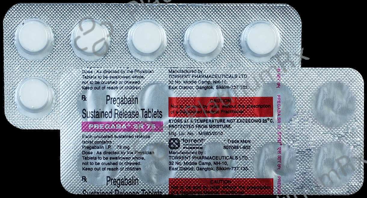 Pregaba SR 75 Tablet