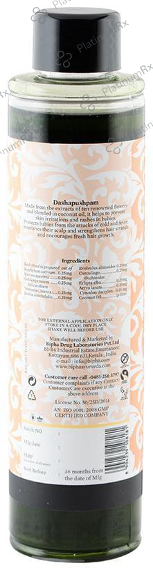 Bipha Ayurveda Dashapushpam Oil