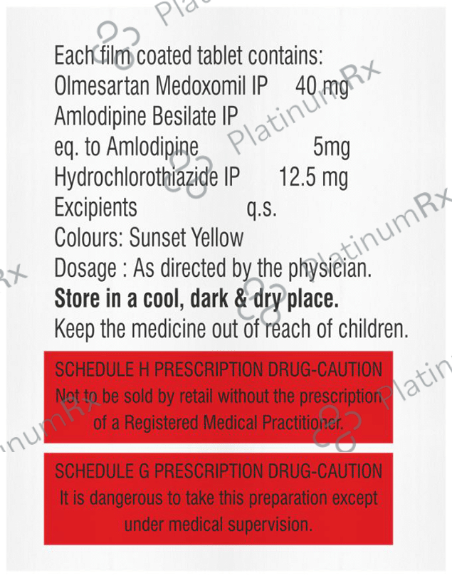 Olmevil 40 AH Tablet