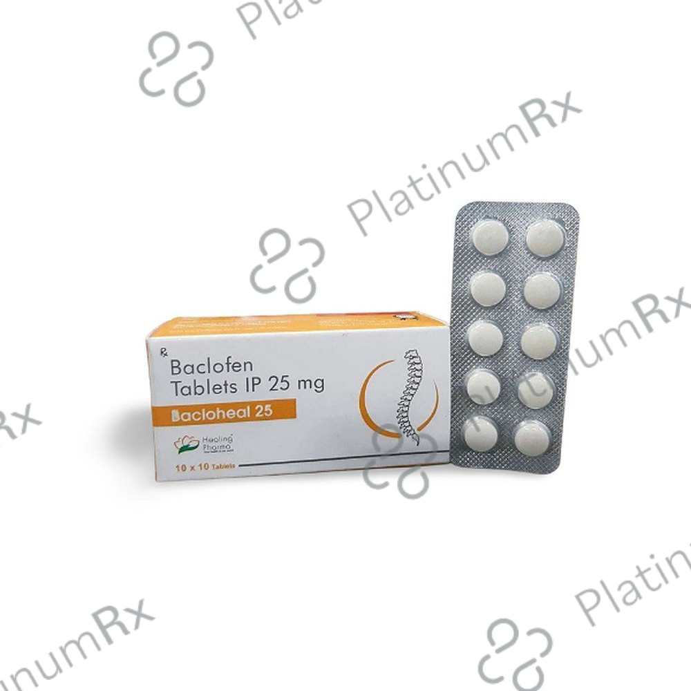 Bacloheal 25mg Tablet 10s
