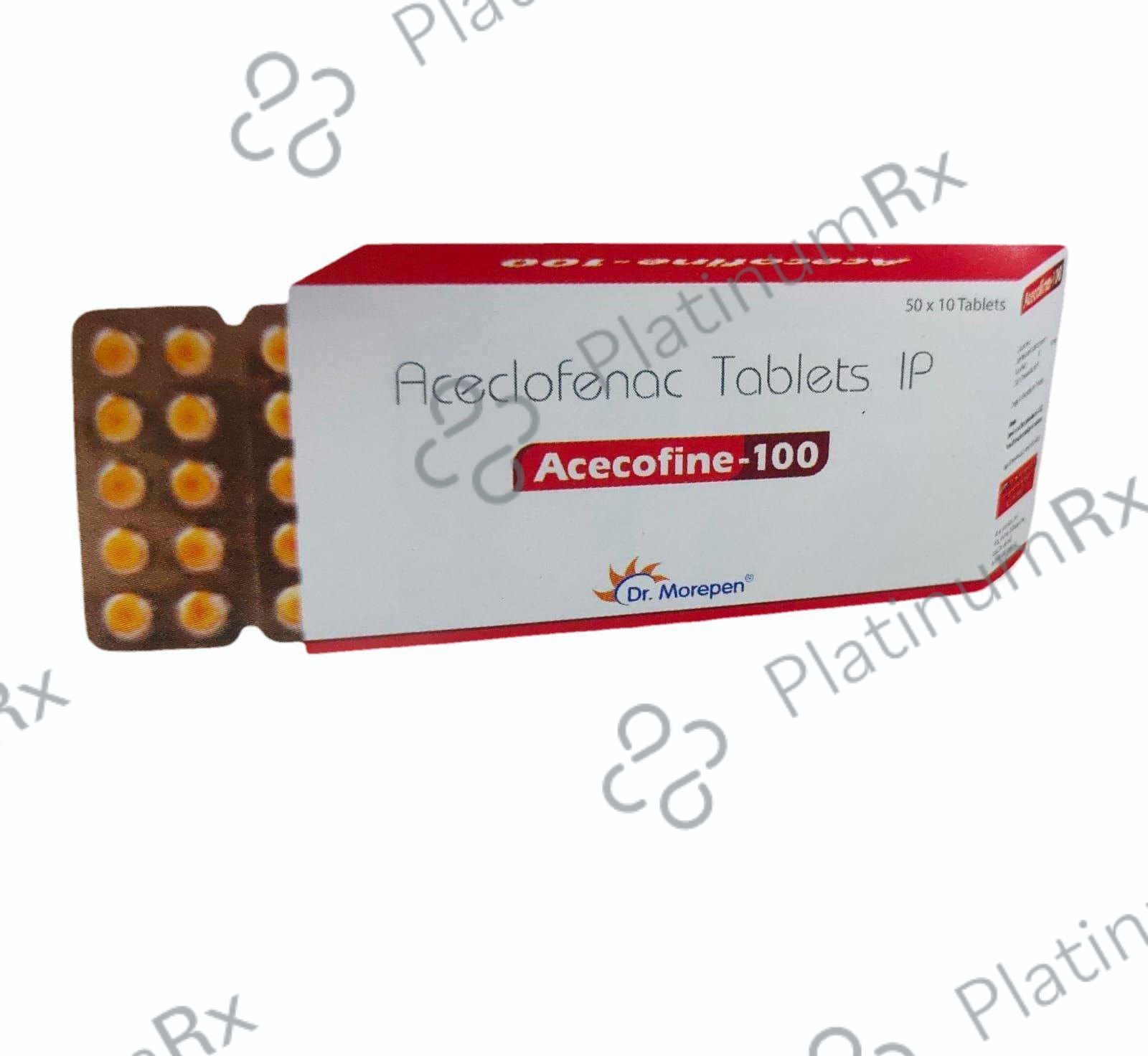 Acecofine 100mg Tablet 10s