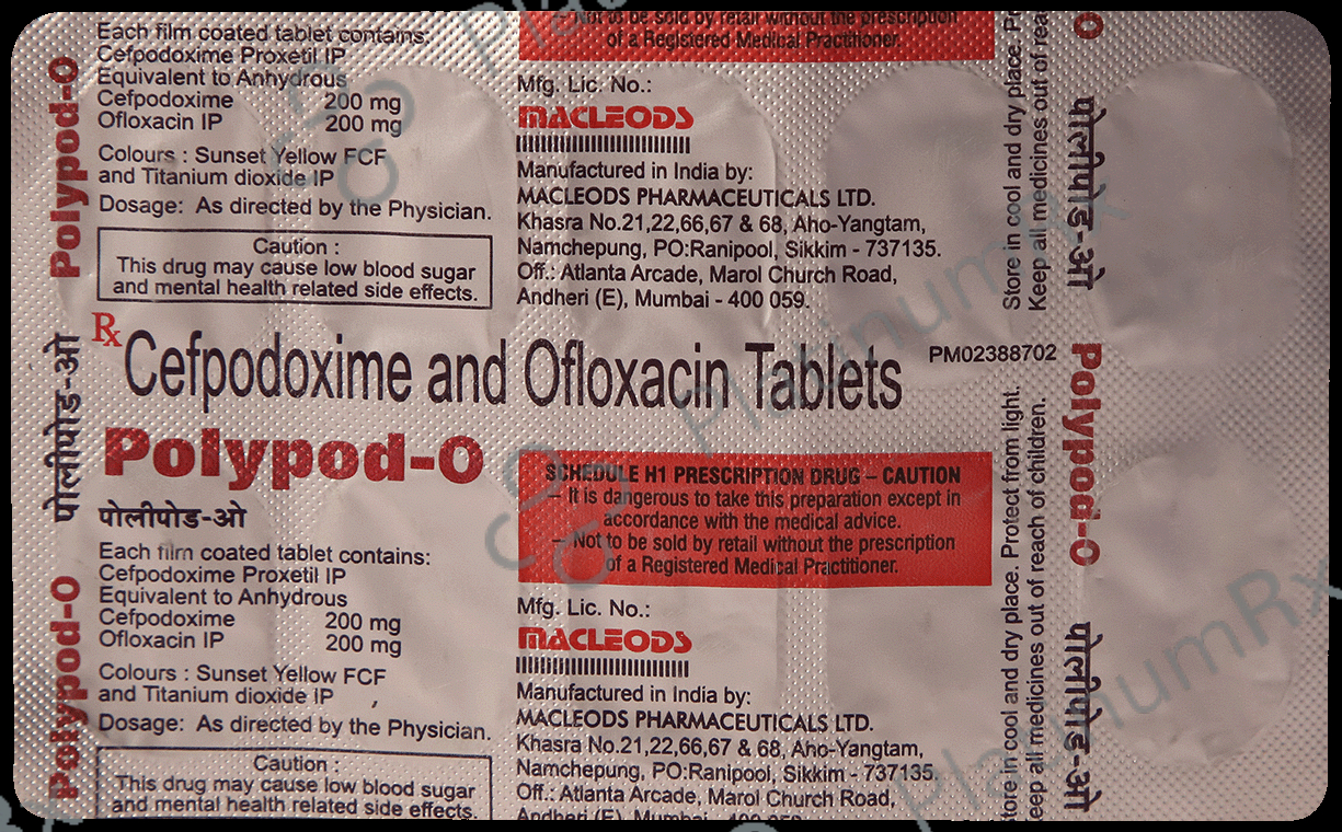 Polypod O 400mg Tablet DT 10s