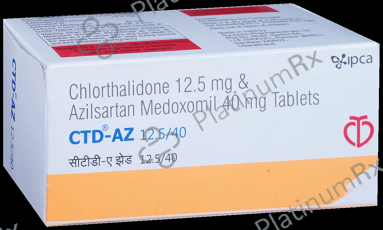 CTD AZ 40/12.5mg Tablet 10s