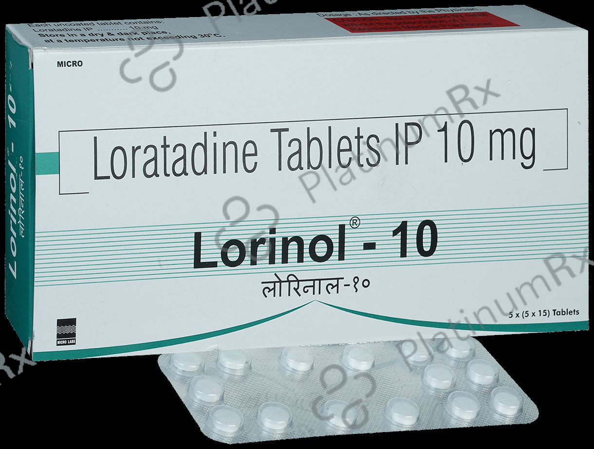 Lorinol 10mg Tablet 15s