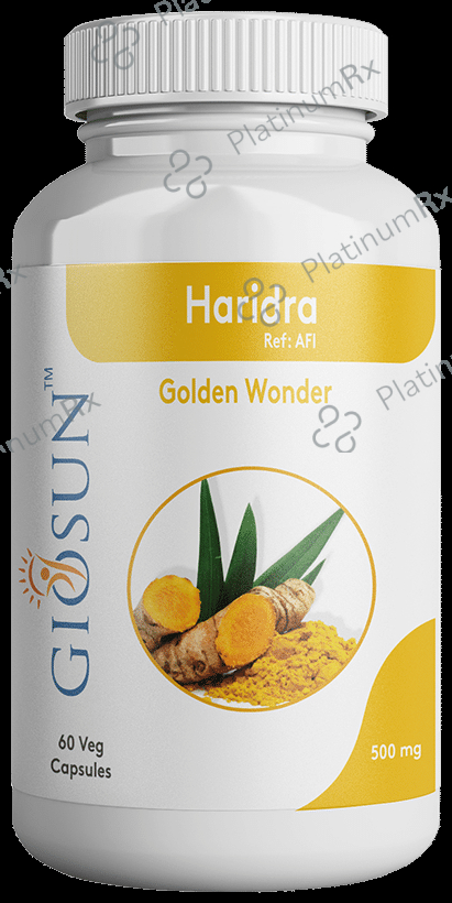 Giosun Haridra 500mg Veg Capsule