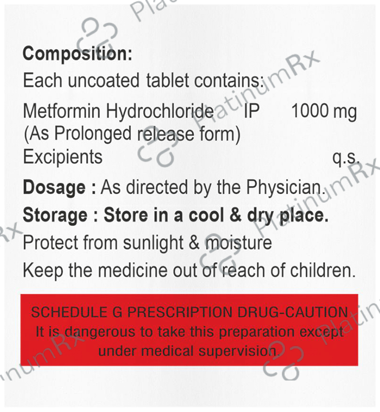 Mexfib 1000mg Tablet SR