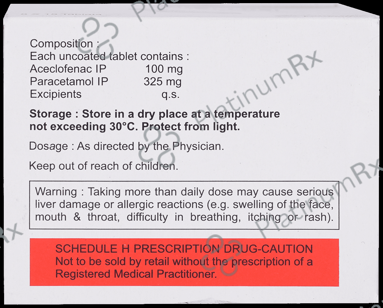 Dolokind Plus 100/325mg Tablet 15s