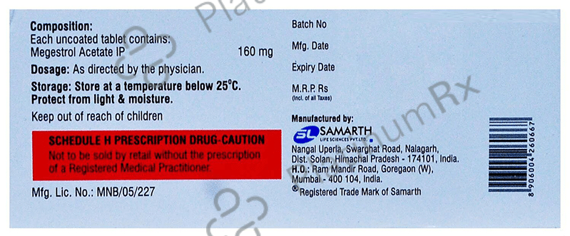 Endace 160mg Tablet 10s