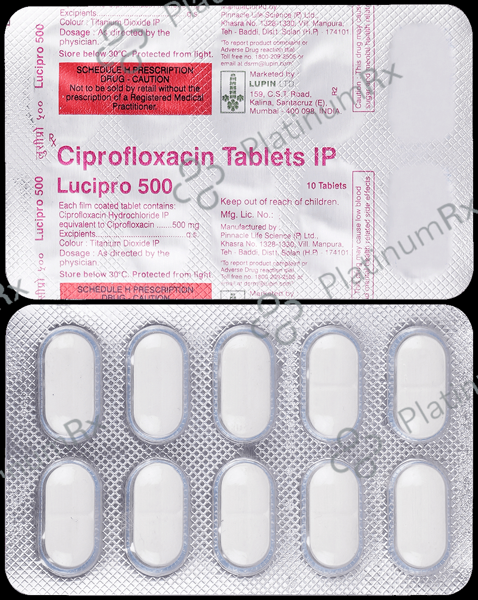 Lucipro 500mg Tablet