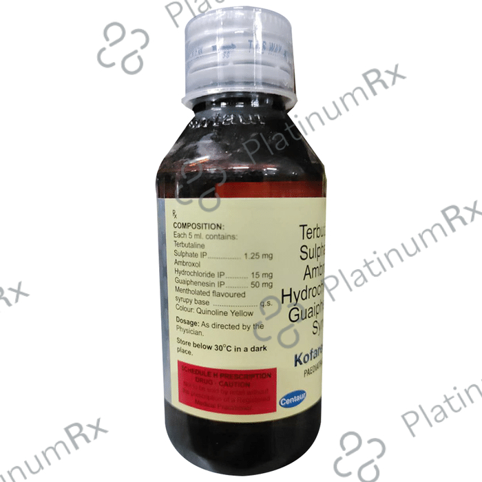 Kofarest PD 15/50/1.25mg Syrup 100ml