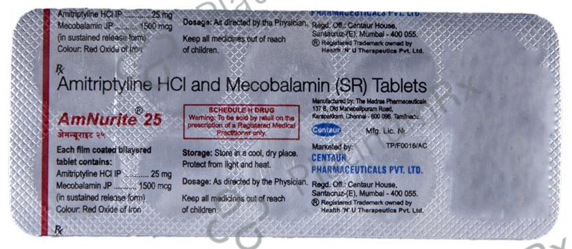 Amnurite 25/1500mcg Tablet SR 10s