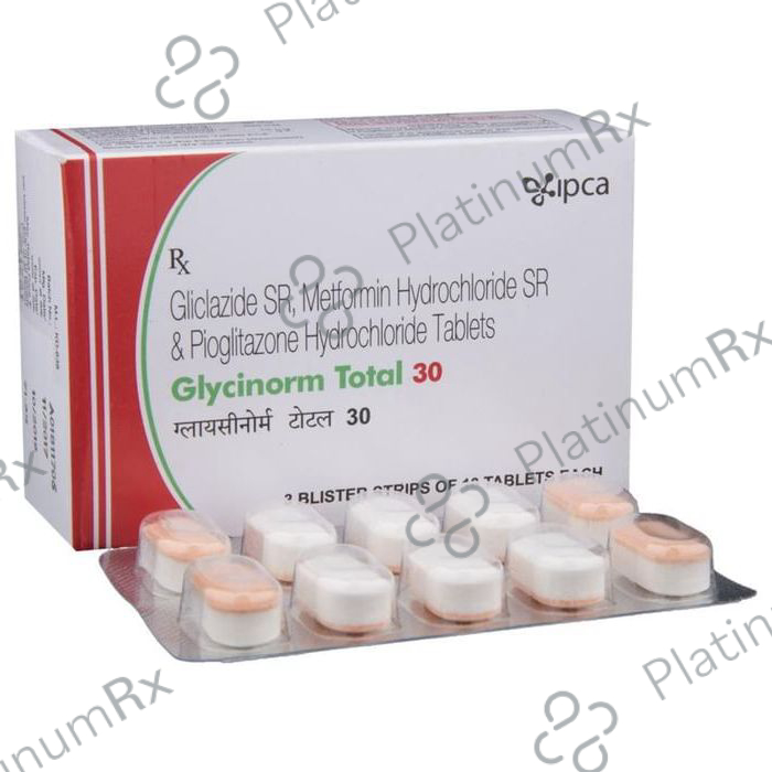 Glycinorm Total 30 Tablet SR 10 Tablet SR