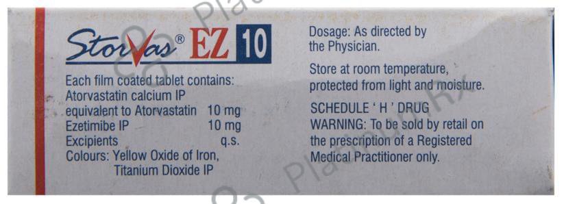 Storvas EZ 10/10mg Tablet 10s