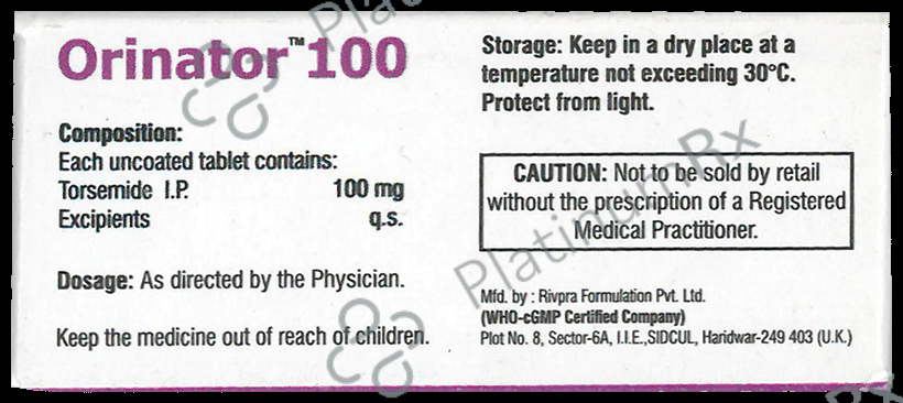 Orinator 100 Tablet