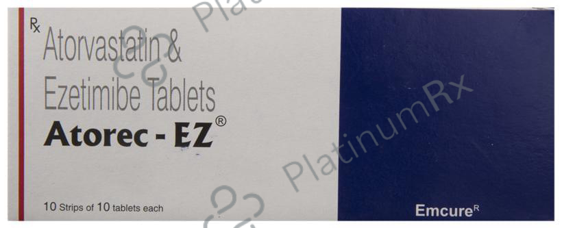 Atorec EZ 10/10mg Tablet 10s