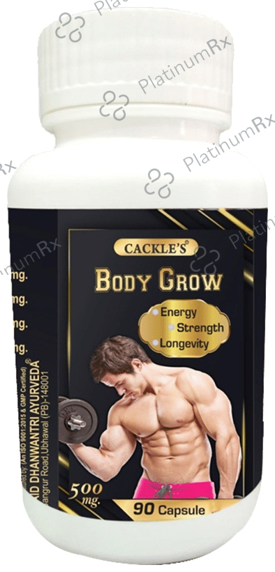 Cackle's Body Grow 500mg Capsule