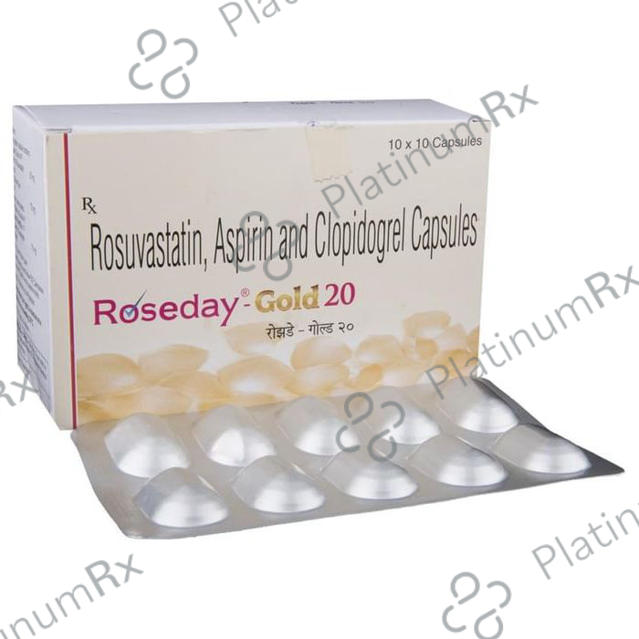 Roseday Gold 75/20/75mg Capsule 10s