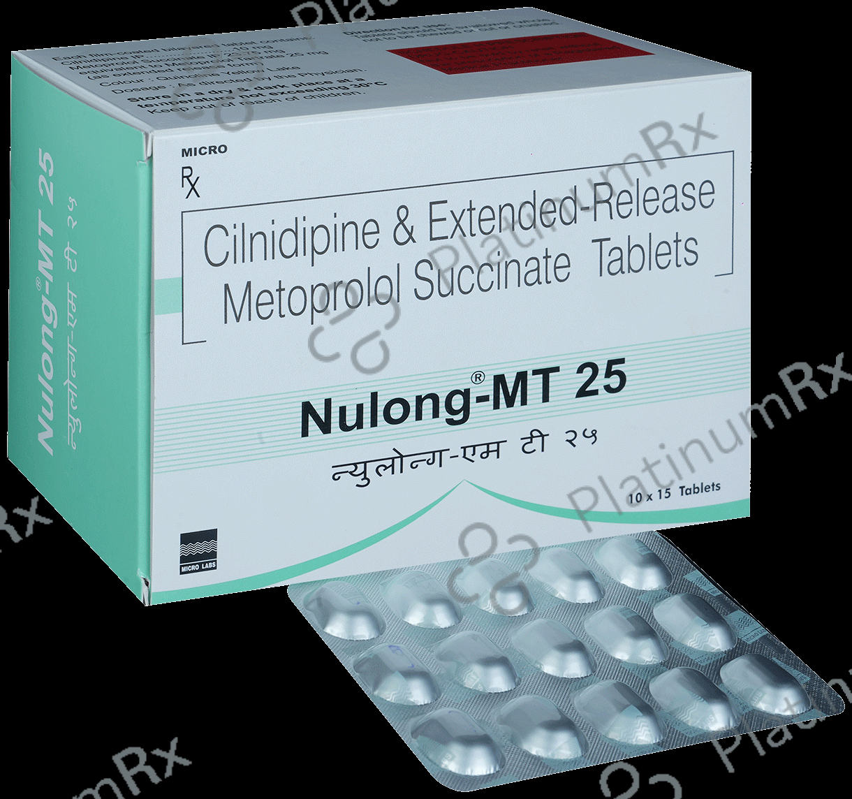 Nulong MT 10/25mg Tablet ER 15s
